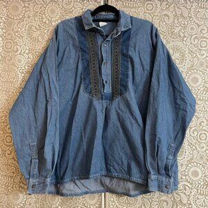 Vintage Denim Top XXL